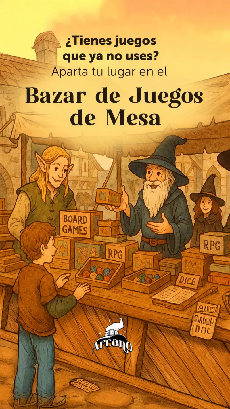 Bazar de Aniversario en Arcano