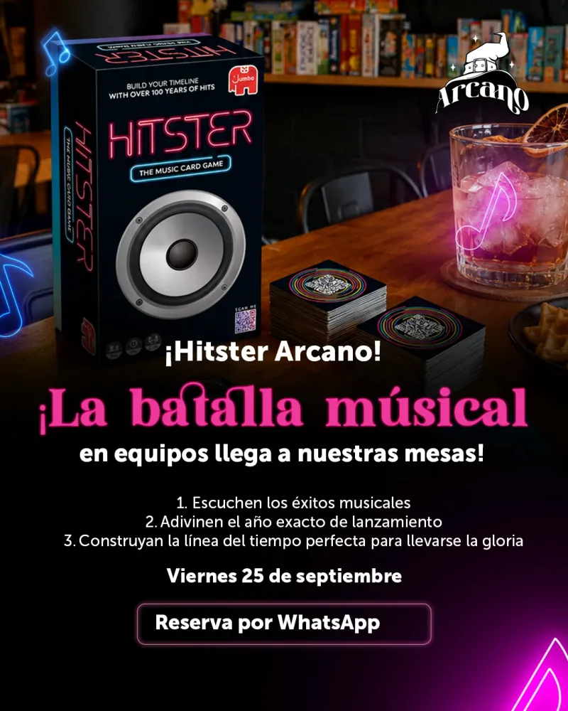 Hitster por Equipos en Arcano
