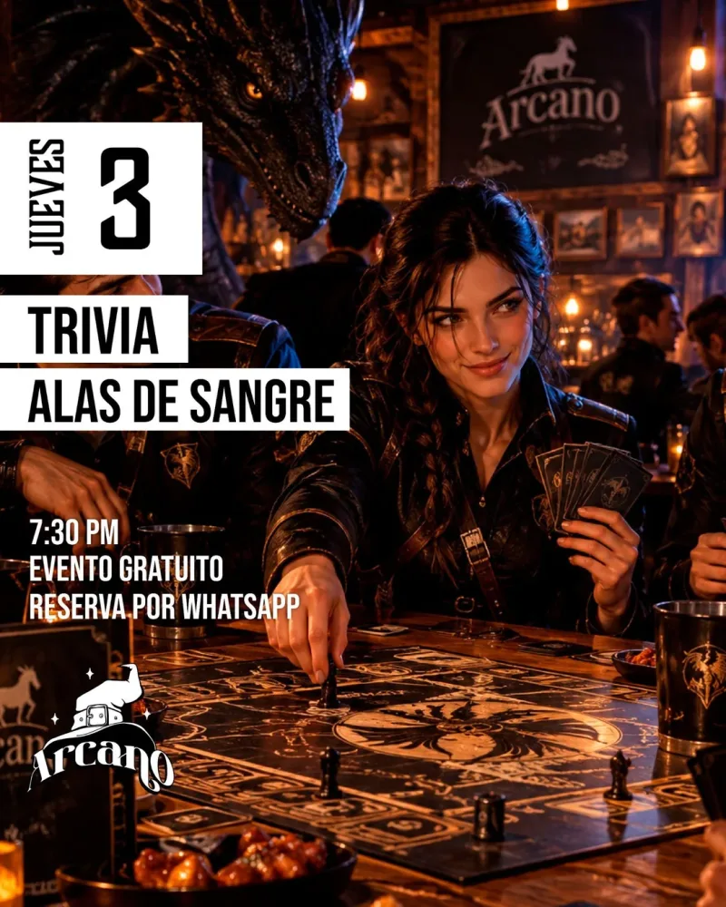 Trivia Alas de Sangre en Arcano
