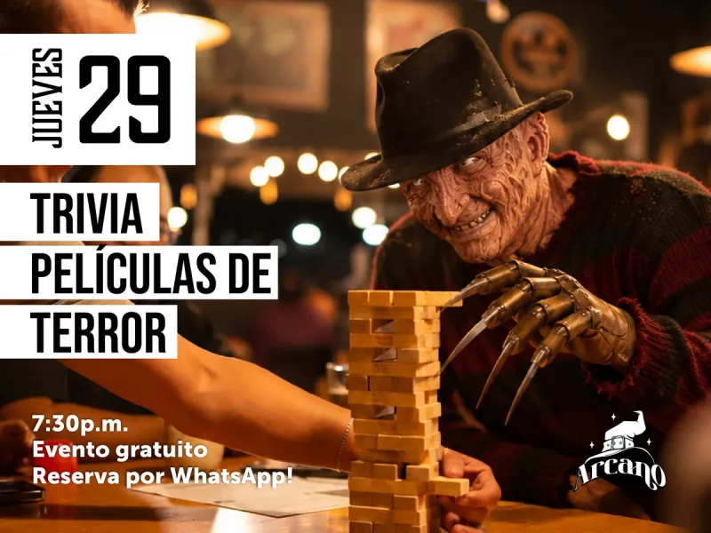 Trivia Películas de Terror en Arcano