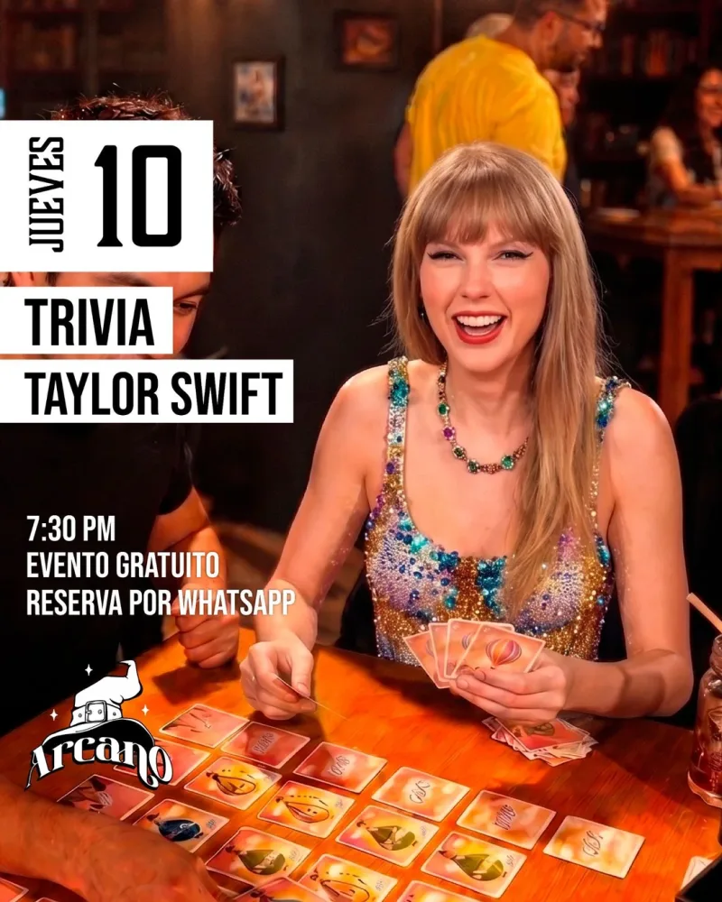 Trivia Taylor Swift en Arcano