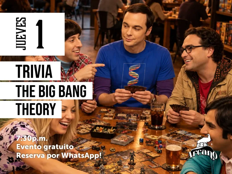 Trivia The Big Bang Theory en Arcano