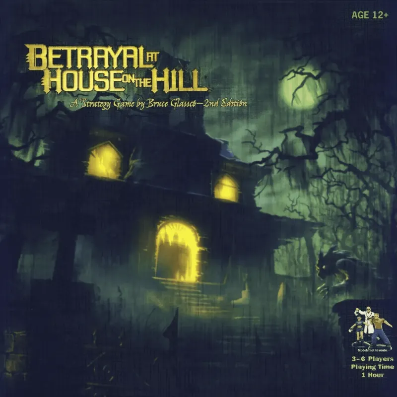Caja del juego Betrayal at Hill House