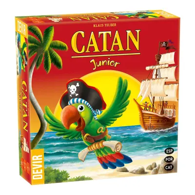 Caja del juego Catan Junior
