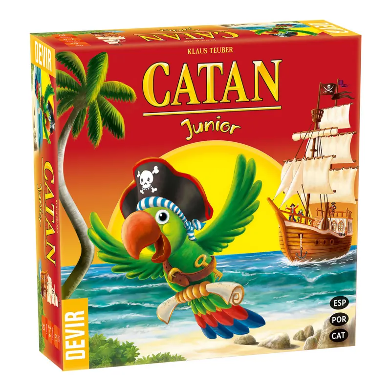 Caja del juego Catan Junior