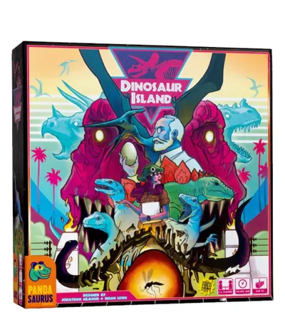 Caja del juego Dinosaur Island