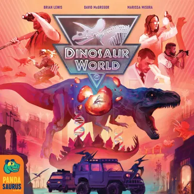 Caja del juego Dinosaur World