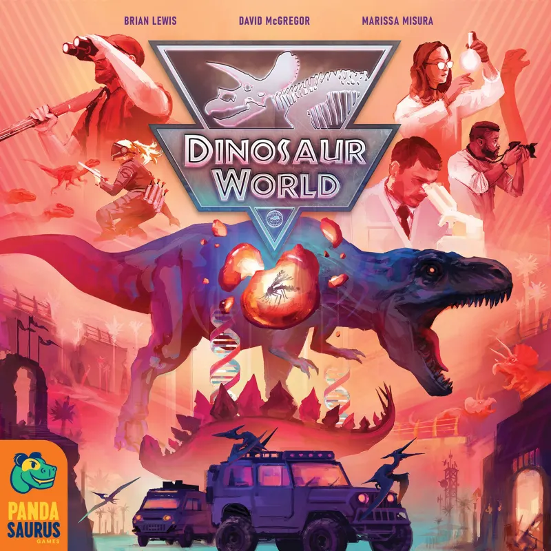 Caja del juego Dinosaur World