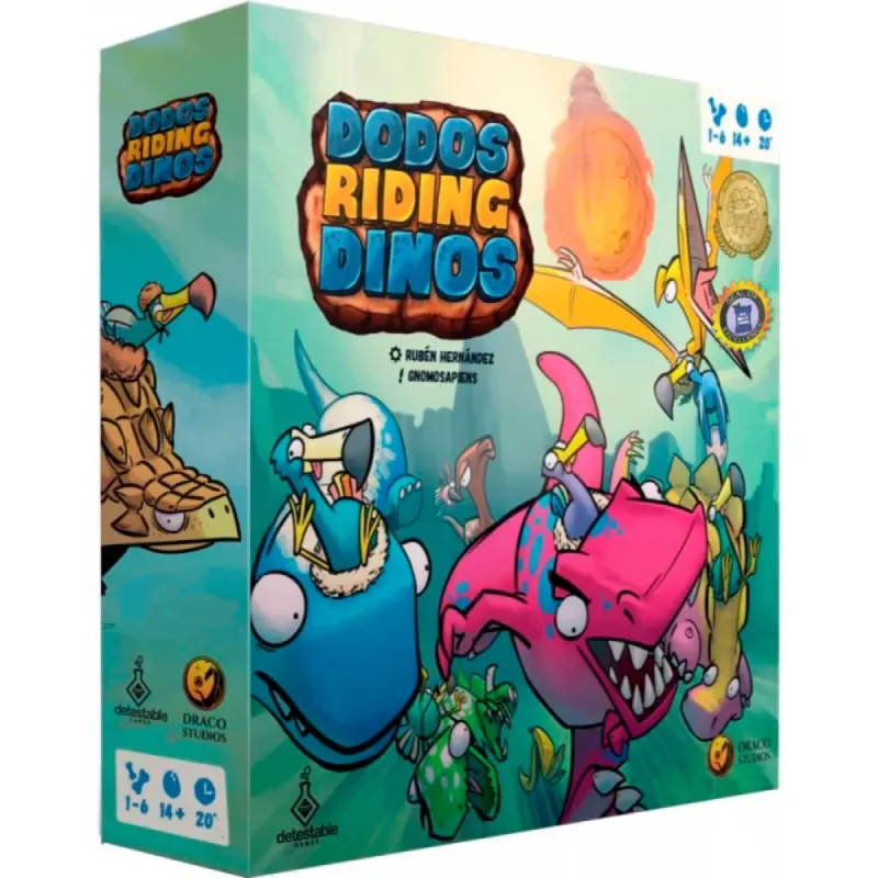 Caja del juego Dodos Riding Dinos