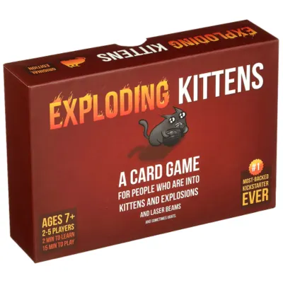 Caja del juego Exploding Kittens