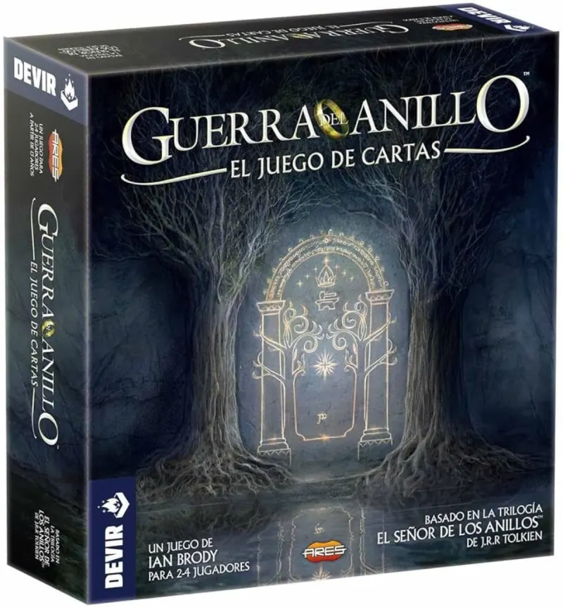 Caja del juego La Guerra del anillo juego de cartas