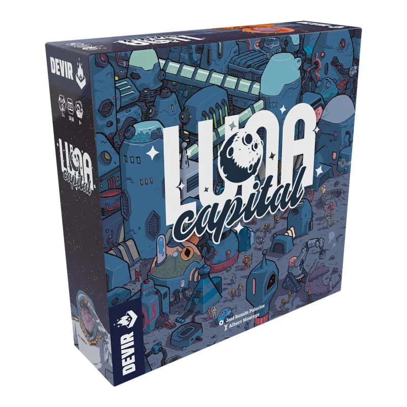 Caja del juego Luna Capital