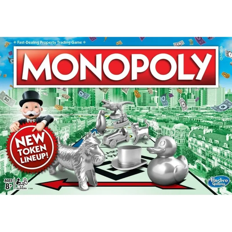 Caja del juego Monopoly