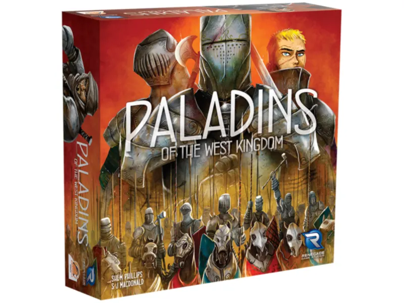 Caja del juego Paladins of the West Kingdom