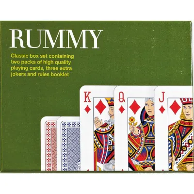 Caja del juego Rummy