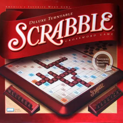 Caja del juego Scrabble