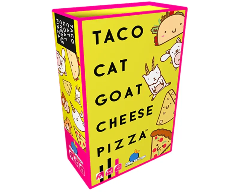 Caja del juego Taco, Cat, Goat, Cheese, Pizza