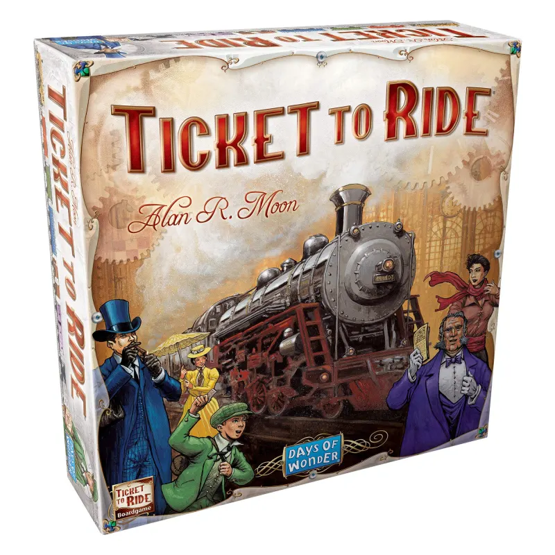 Caja del juego Ticket to ride
